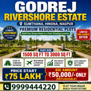Godrej rivershore estate banner nagpur99