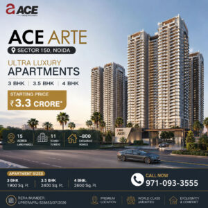 Ace arte sector 150 noida price list