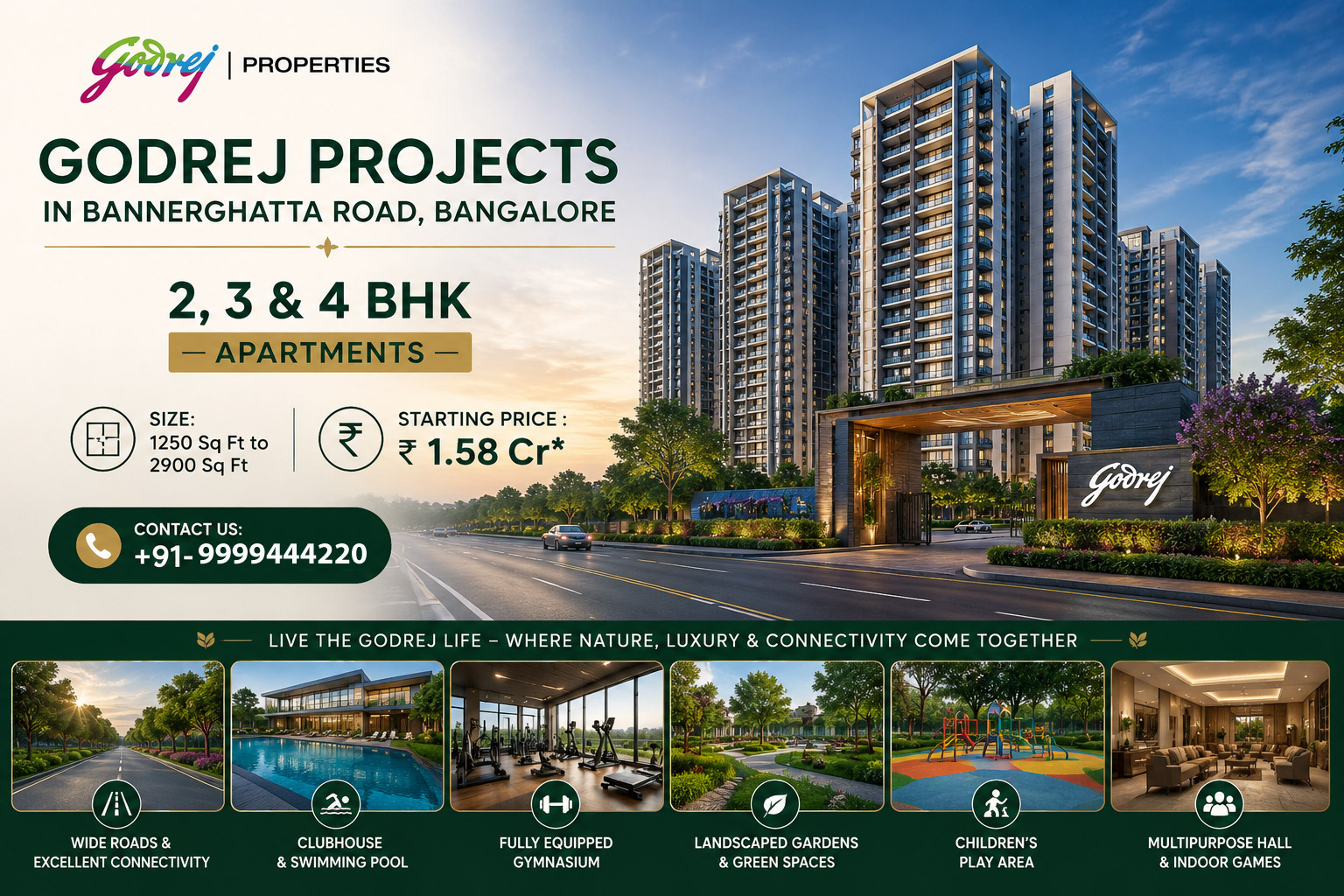 Godrej bannerghatta banner new launch news