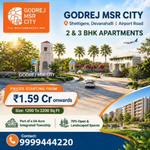 GODREJ MSR City Mediterranean Entrance Ad